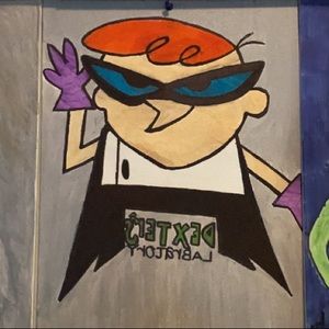 Dexters laboratory drawing